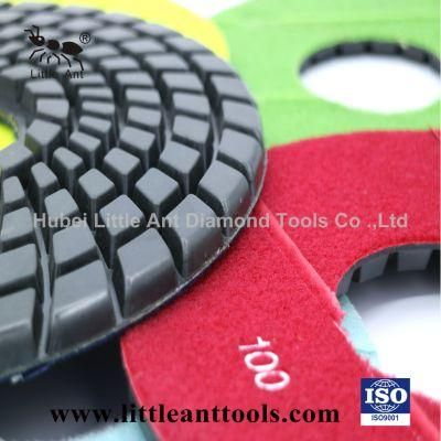 12&quot;/300mm Big Size Black Wet Polishing Pads for Stones Abrasive