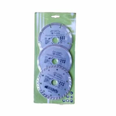 3 Pieces Set 5&quot; Diamond-Edged Discs Circular Saw Blades