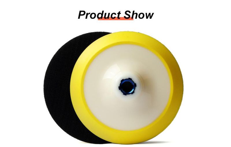 6" 7" Car Wax Sanding Disc Plastic Foam Backer Pad for Angle Grinder