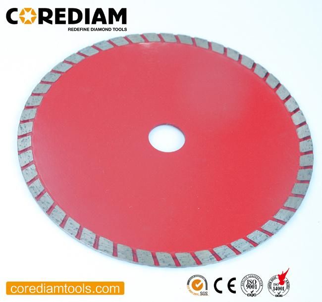 110mm Sinter Hot-Pressed Turbo Saw Blade with Super Quality/Diamond Tool