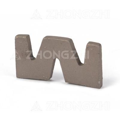 Diamond Tool &prime;w&prime; Shaped Brazed Blade Cutter for Granite Cutting