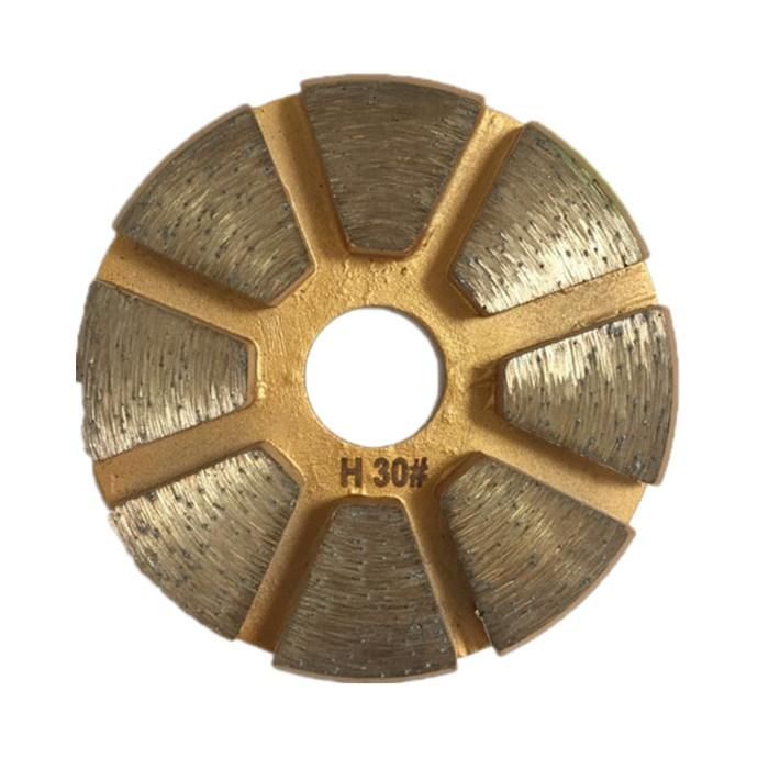 Two Segments Diamond Grinding Plate for Concrete Floor Polishing