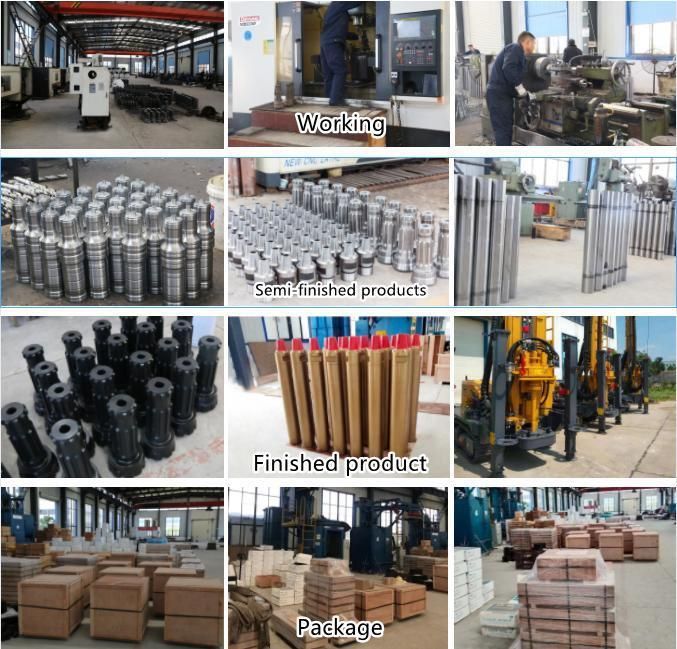 High Quality China Manufacturer Re543, Re545, Re547, RC45, Pr52, Pr54, Pr40 RC Bit High Air Pressure Reverse Circulation DTH Hammers