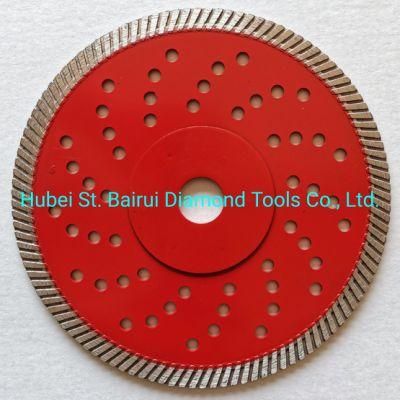 180mm 7 Inch Hot Pressed Trubo Dry/Wet Diamond Cutting Blade Disc for Granite Concrete Tile Marble