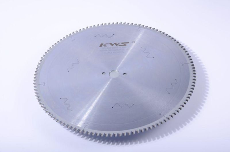 Kws Brand PCD Circular Saw Blade for Aluminum Profile Cutting