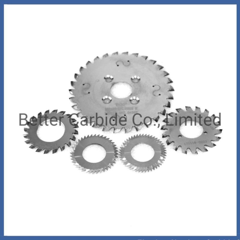 Yg6 Grinding Tungsten Carbide Saw Blade - Cemented Blade for PCB V Scoring