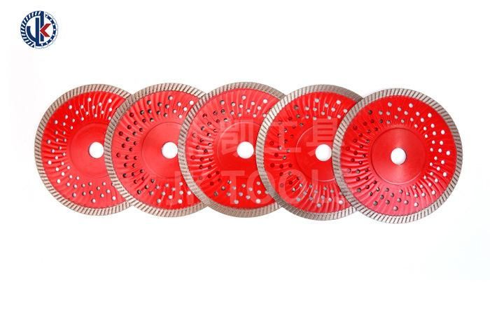 Hot Pressed Fine Turbo Diamond Saw Blade for Stone Cutting