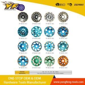 Diamond Double Row Disc Sintered Cup Wheels