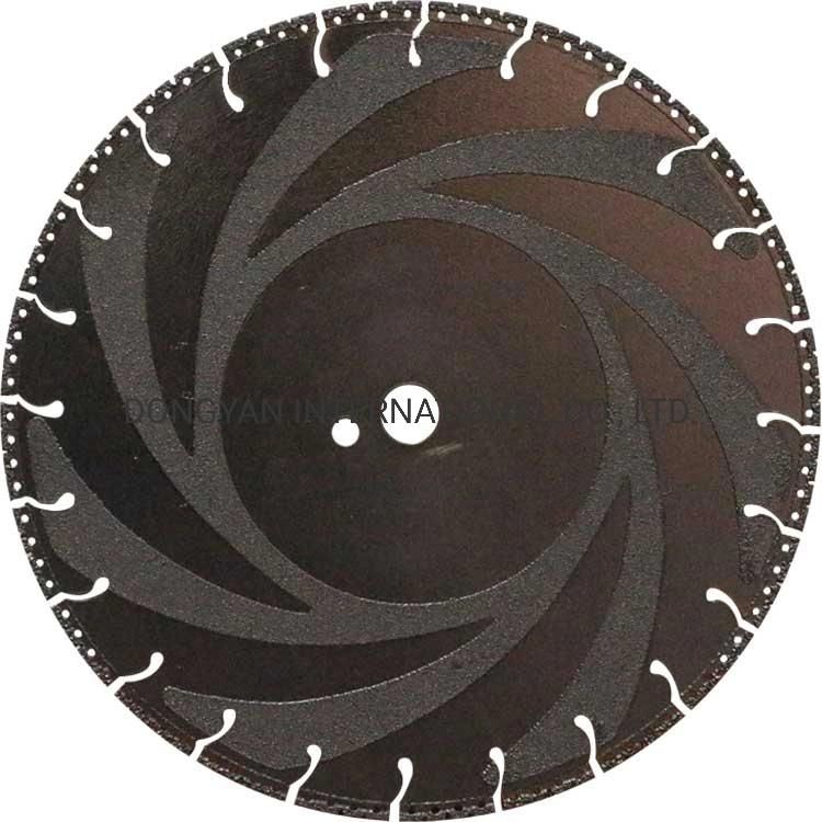 105-400mm Vacuum Brazed Diamond Cutting Wheel for Metal, Stone