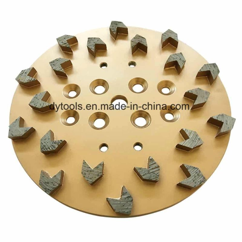 7" Concrete Grinding Diamond Grinding Cup Wheel with 10 Arrow Segments