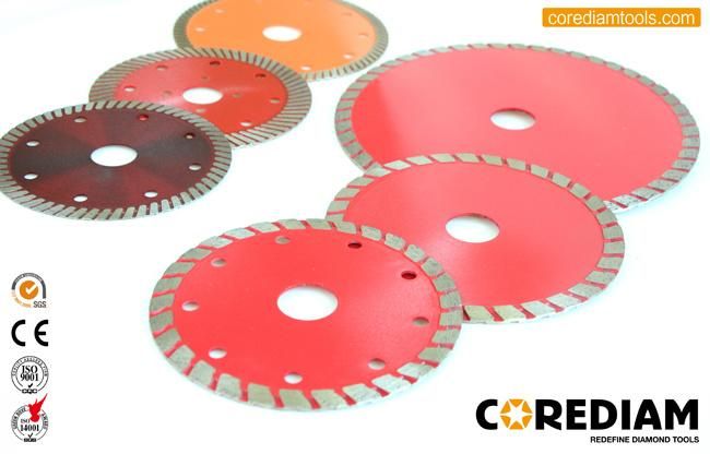 105mm Sinter Hot-Pressed Turbo Cutting Disc with Deep Segments/Diamond Tool/Cutting Disc