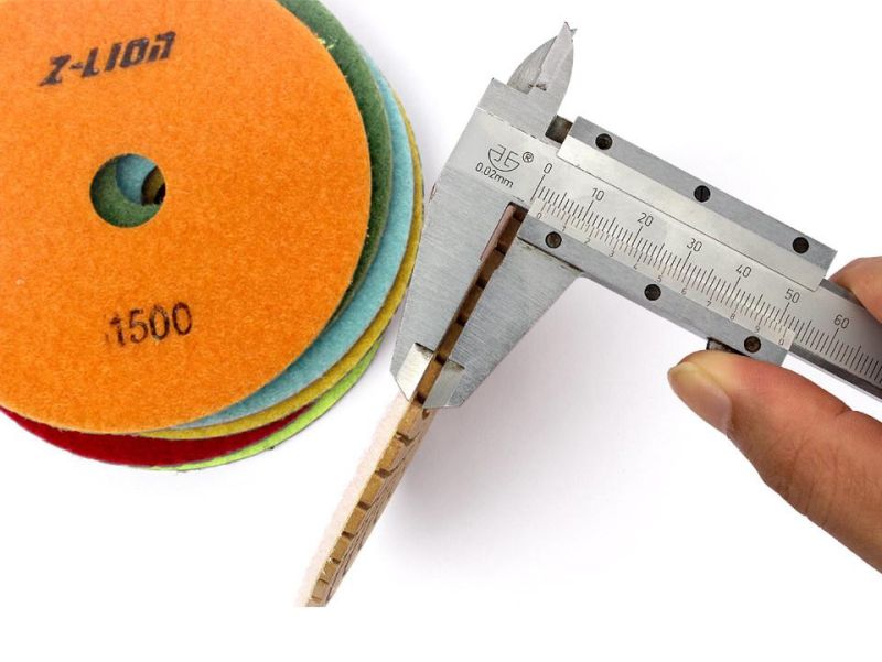 Resin 5 Wet Diamond Polishing Pads Granite Abrasive Tools for Artificial Stone