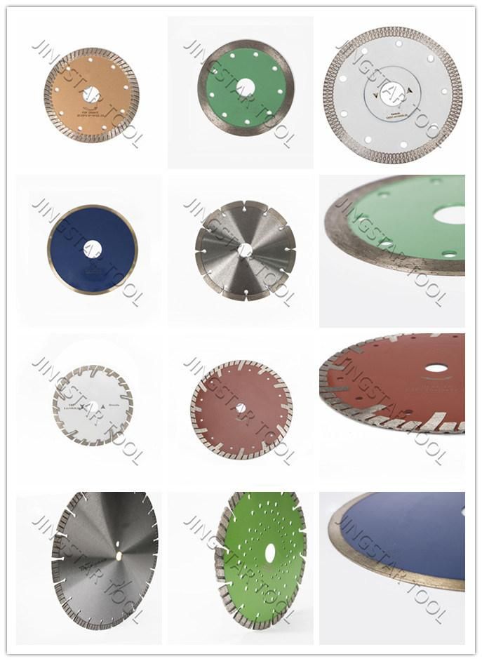 High Quality Diamond Saw Blade Marble Granite Hot Pressed Turbo Diamond Saw Blade