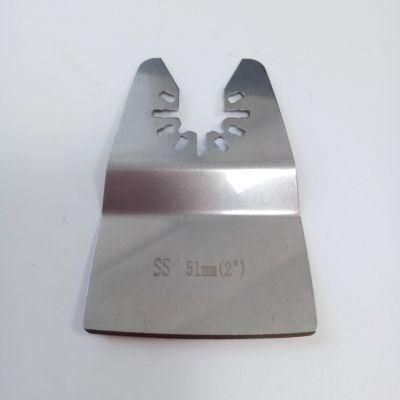 Oscillating Multi Blade Stainless Steel Flat Scraper Shovel for Stubborn Paint Adhesive Residue