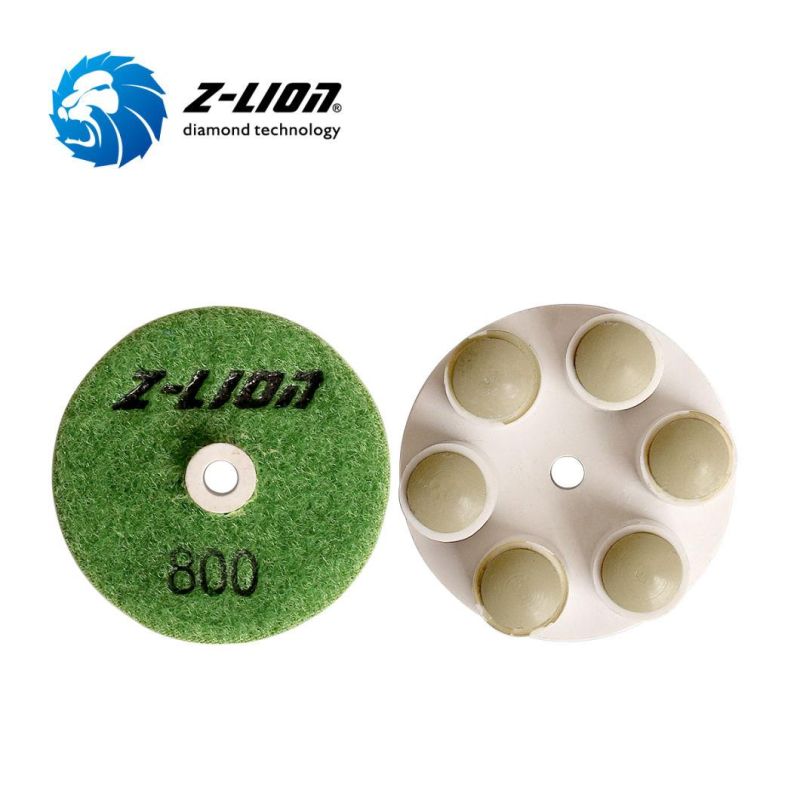 2" Resin Bond Diamond Floor Grinding Wheels Stone Abrasive Tools for Marble Granite Concrete