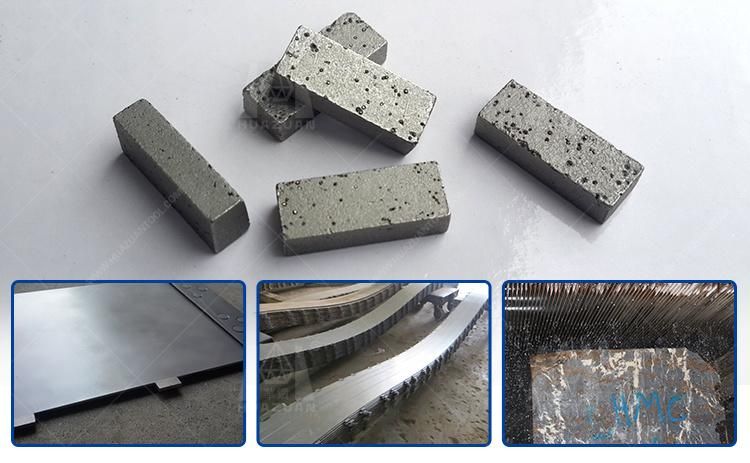 High Efficiency Marble Cutting Diamond Gangsaw Segment