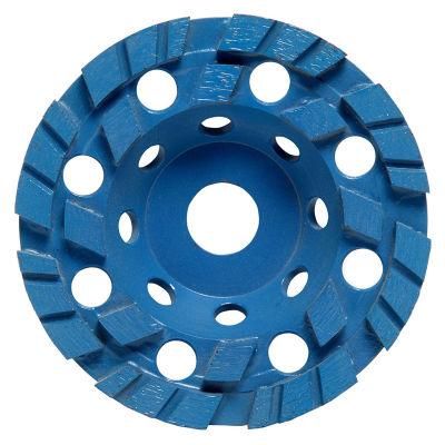 Double Row Diamond Cup Grinding Wheel for Granite Grinding