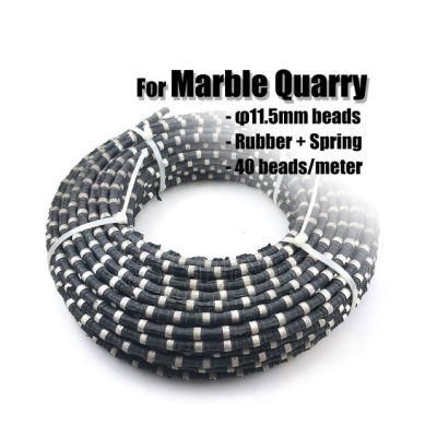 11.0mm Diamond Wire Saw for Granite Marble Quarrying