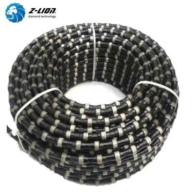 11mm Rubber Spring Diamond Wire Cutting Rope Saw for Ships/Concrete