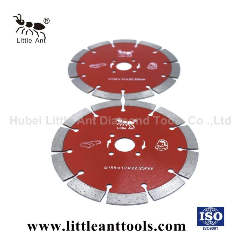 158mm Red Stone Diamond Sintered Saw Blade