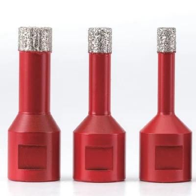 Supplier Vacuum Brazed High-Speed Drill Bit with Wax Cooling