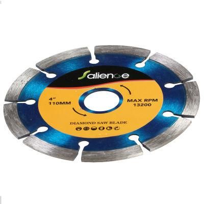 4 Inch 110mm General Purpose Segment Type Diamond Saw Blade for Granite Stone Concrete Cutting