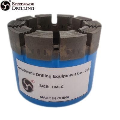 Nmlc/Hmlc Impregnated Natural Diamond Core Drill Bit with High-Efficiency Drilling