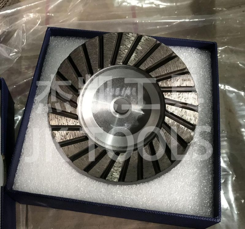 Good Quality Diamond Turbo Cup Wheel for Granite, Concrete