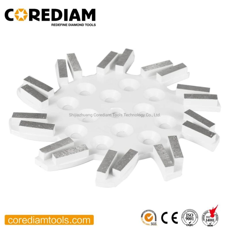 254mm Concrete Grinding Disc with Arrow Segments/Grinding Tools