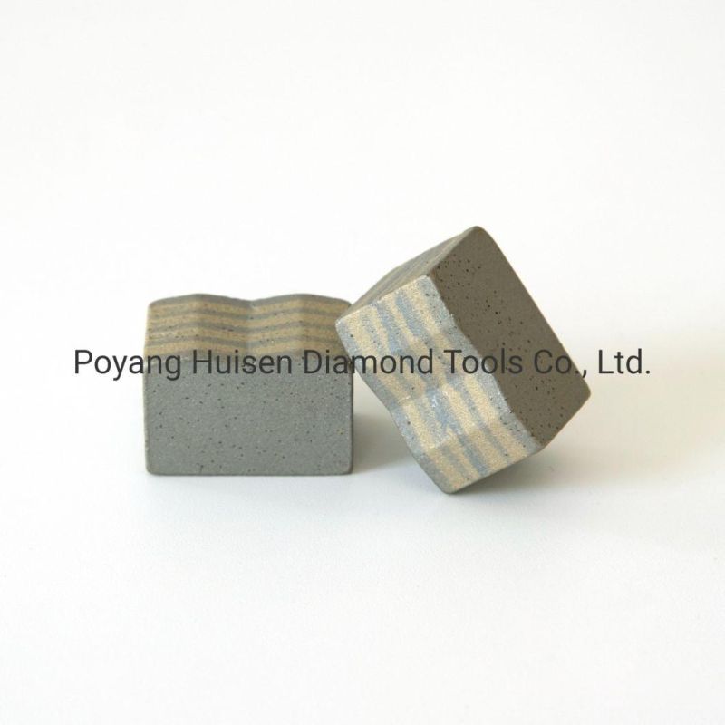 China Huisen Saw Blade Diamond Segment for Granite Stone and Basalt