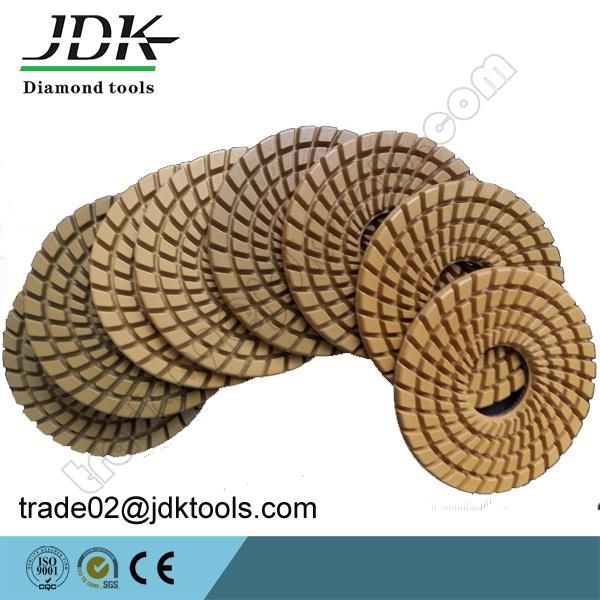 Jdk 10" Diamond Hard Floor Polishing Pad for Granite