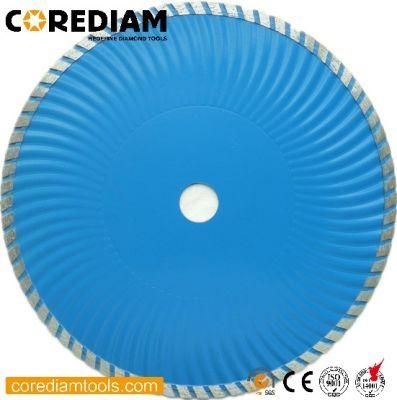 Sintered Hot-Pressed Blade with Wave Steel Core/Diamond Tool