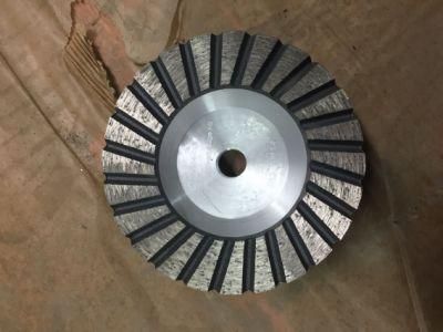 100mm Aluminum Matrix Diamond Cup Grinding Wheel for Stones