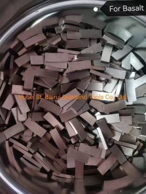 Segments for Cutting Basalt