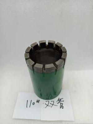 Manufacturer Aq Bq Nq Hq Pq T2 T6 Nq3 Pq3 Hq3 High Quality Diamond Sand Coring Bits, Super Hard Rock Bits 75#91#113#133#153# Double Tube Bits