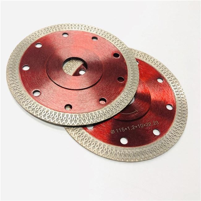 4.5" Tile Cutting Diamond Turbo Saw Blade for Cutting Granite