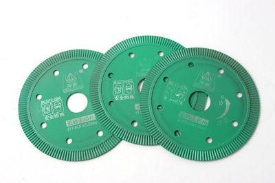 High Quality 110mm Diamond Turbo Saw Blade for Ceramic Tile Cutting