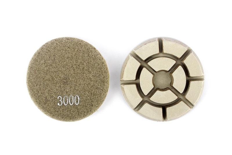 Z-Lion 3" Abrasive Polishing Wheel for Concrete Terrazzo Floor Dry Use