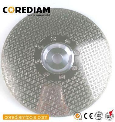 Electroplated Granite Blade with Flange/Diamond Saw Blade/Diamond Disc/Diamond Tool