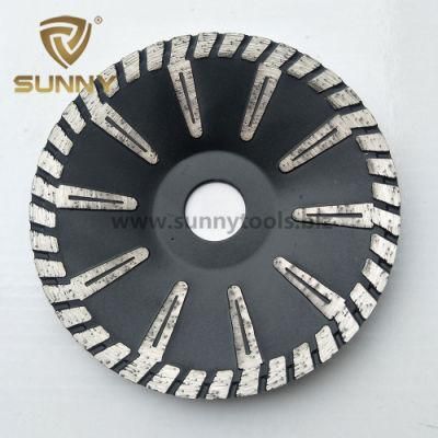 Dish Shape Convex Diamond Cutting Disc for Granite