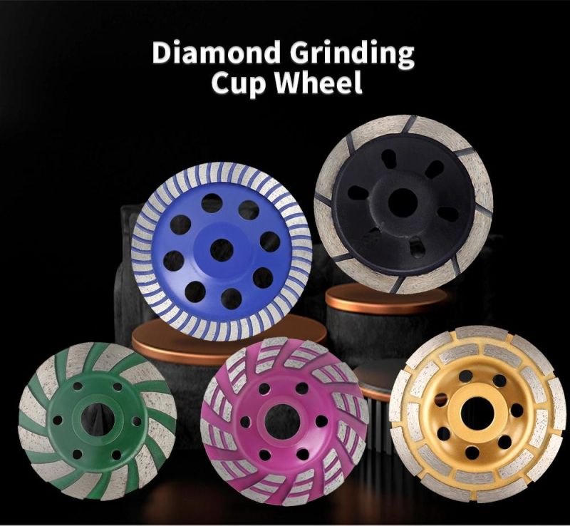 Pilihu Diamond Saw Blade Grinding Cup Wheel for Granite Marble