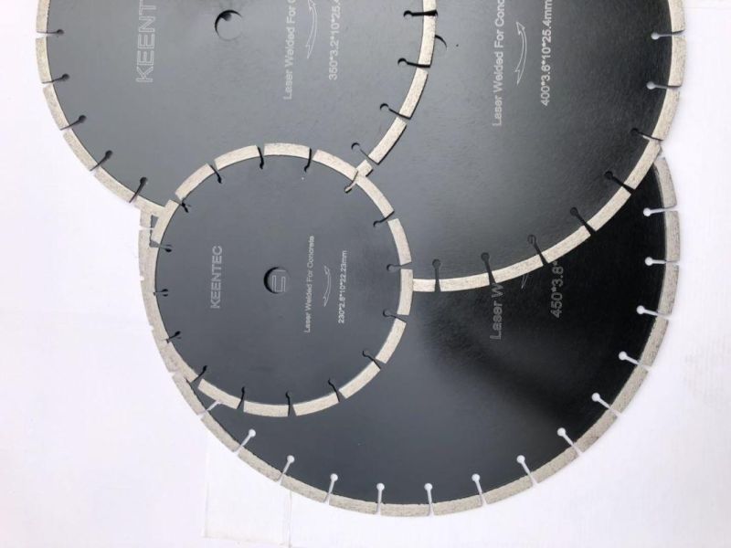 400mm Granite Slabs Cutting Sintered Segmented Diamond Saw Blade