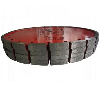 350mm Laser Welded Diamond Loop Saw Blade Concrete and Asphalt Cutting Tools