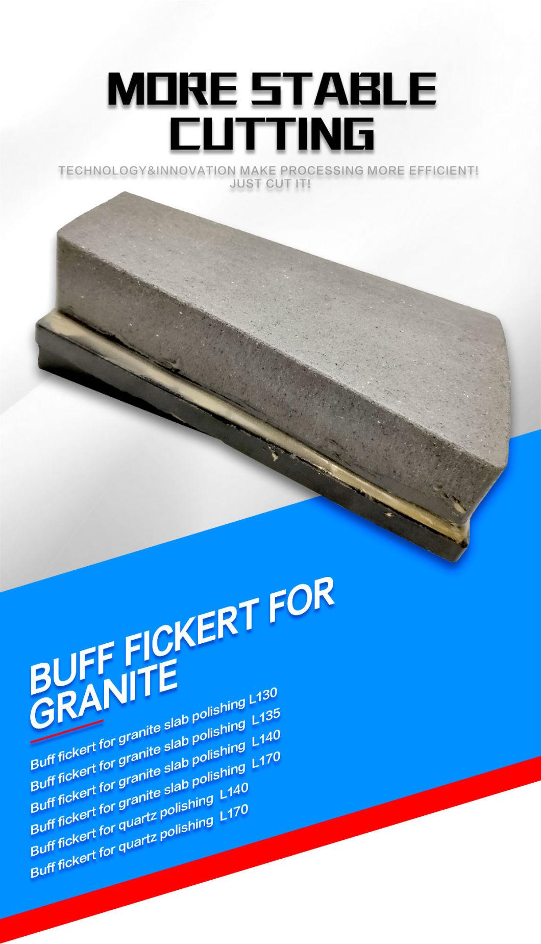 Super Fickert Type Abrasive Buff Tools for Granite&Quartz Stone Grinding