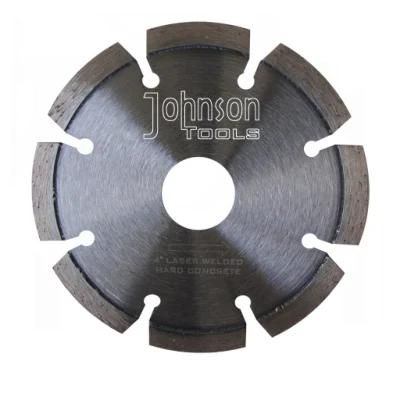 105mm Laser Welded Diamond Saw Blade Cured Concrete Cutting Tools