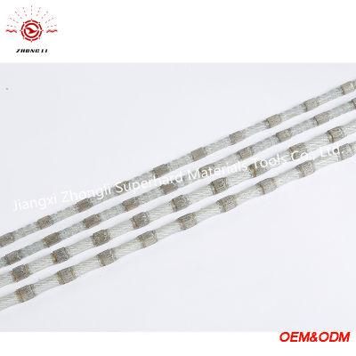 Good Performance 8.8mm Wire Saw Stone Wire Saw Diamond Wire for Profiling Marble