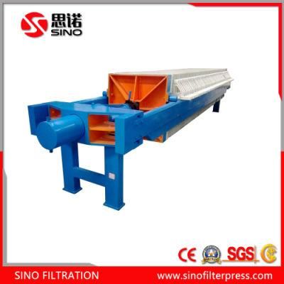 1250 Biological Sludge Dewatering PP Automatic Membrane Filter Press Price