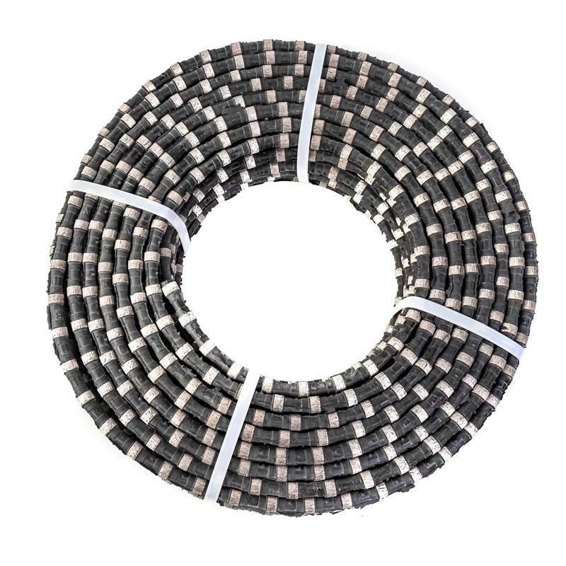 10.5/11.5mm 40 Bpm Reinforced Concrete Diamond Cable Saw Rope