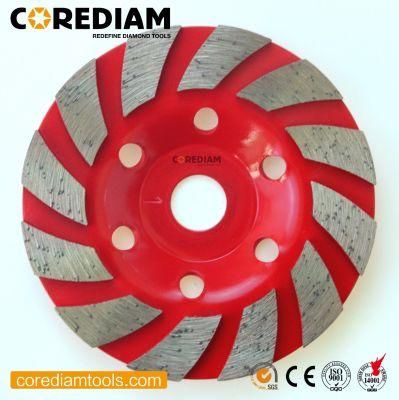 4.5-Inch Sintered Turbo Grinding Cup Wheel/Diamond Tool/Grinding Tools