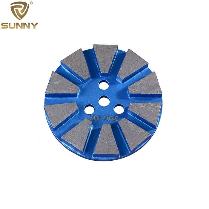 10 Segments Diamond Grinding Pucks for Concrete Polishing